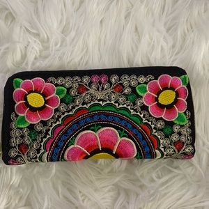 Embroider Wallet-brandnew